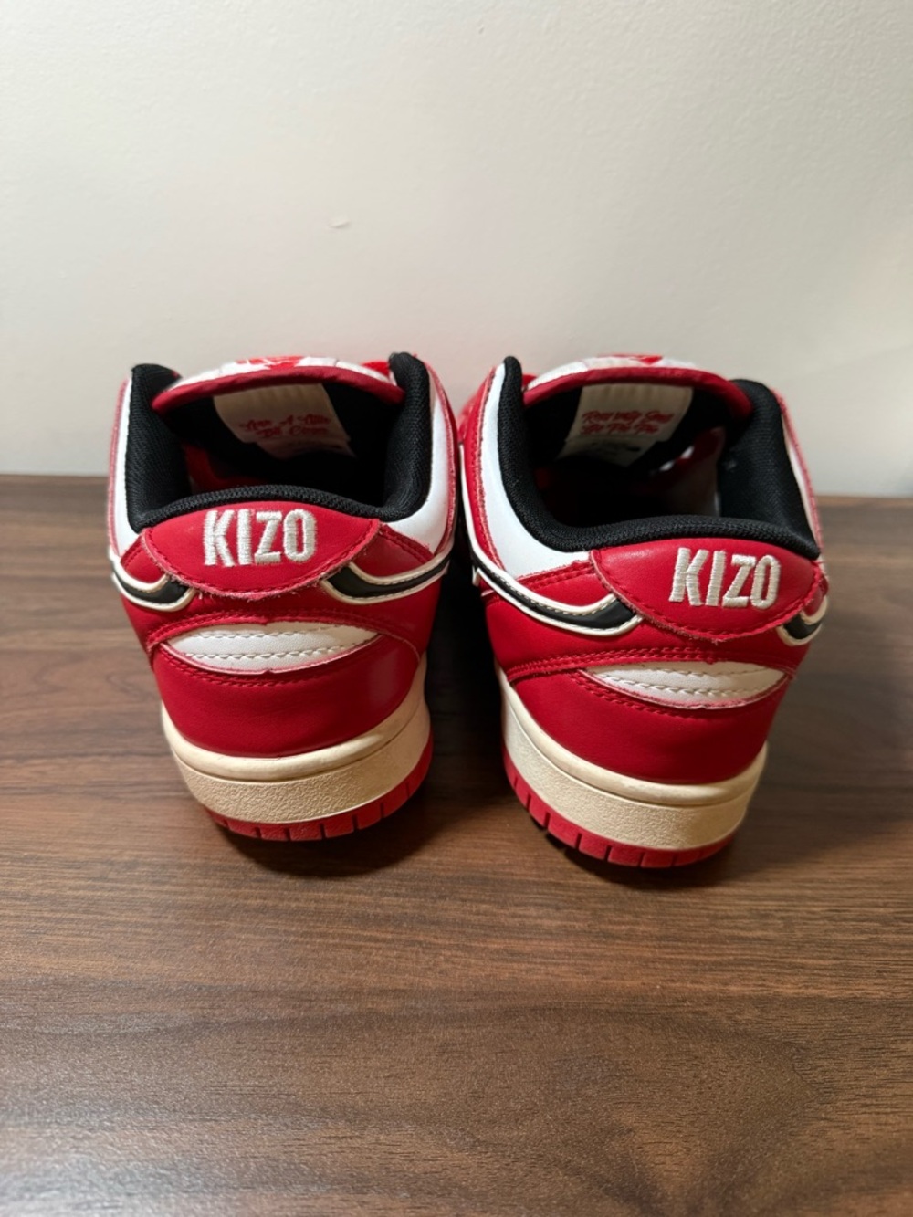 Kizo Kicks Chicago Red 2022 1/100 OG Size 6 - Picture 3 of 9